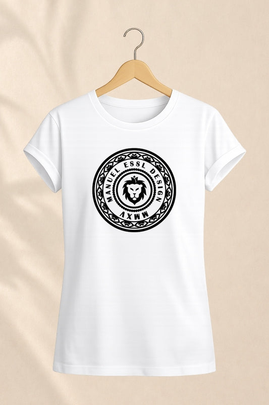 T-Shirt "EMBLEM" - weiß