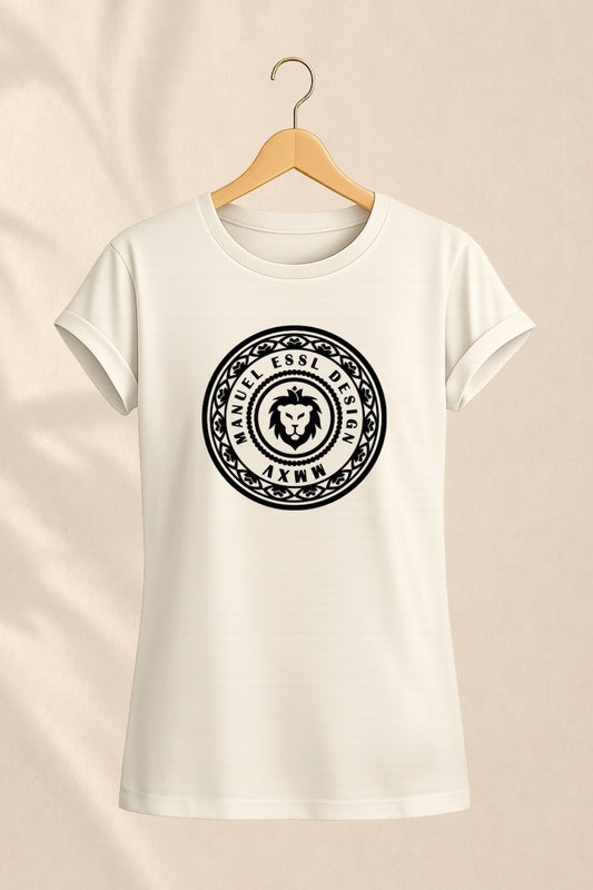 T-Shirt "EMBLEM" - champagner