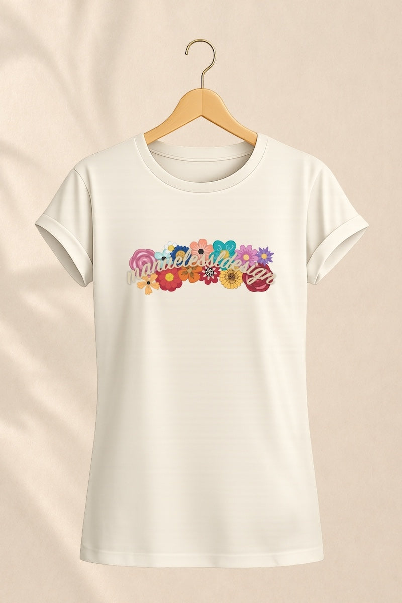 T-Shirt "JARDIM" - champagner