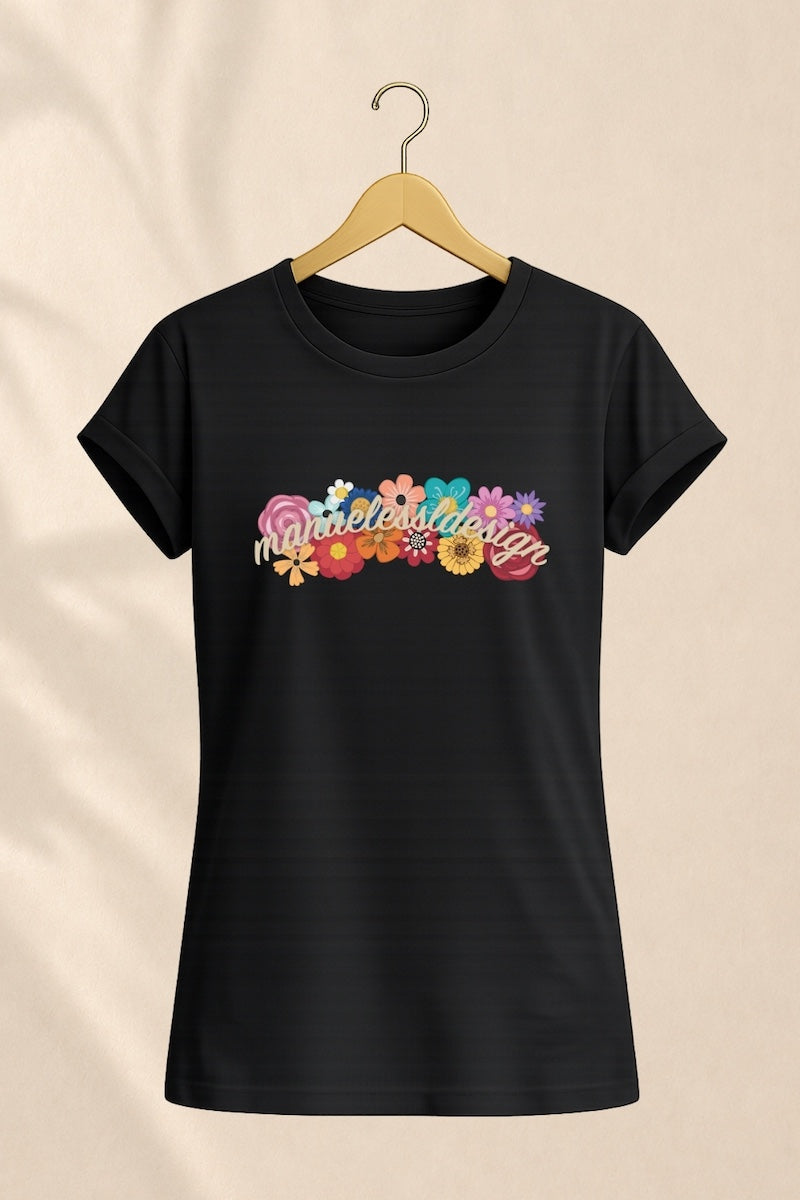 T-Shirt "JARDIM" - schwarz - Manuel Essl Design
